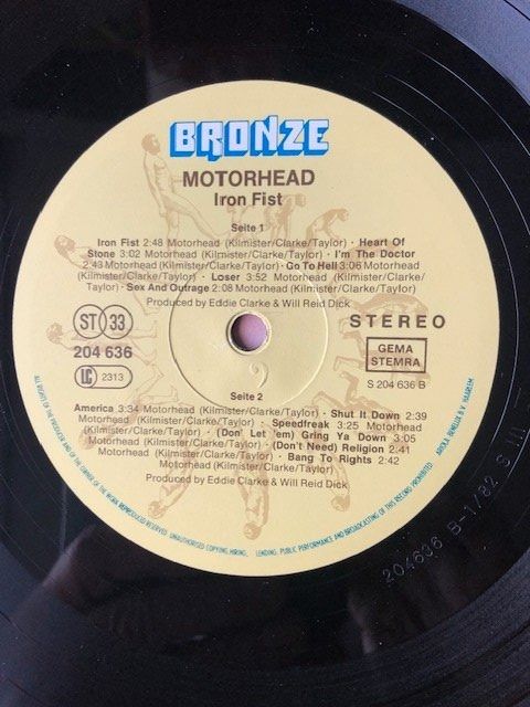Dischi in vinile: Motörhead – Usato da Aarwangen venduto da Jukebox3 9