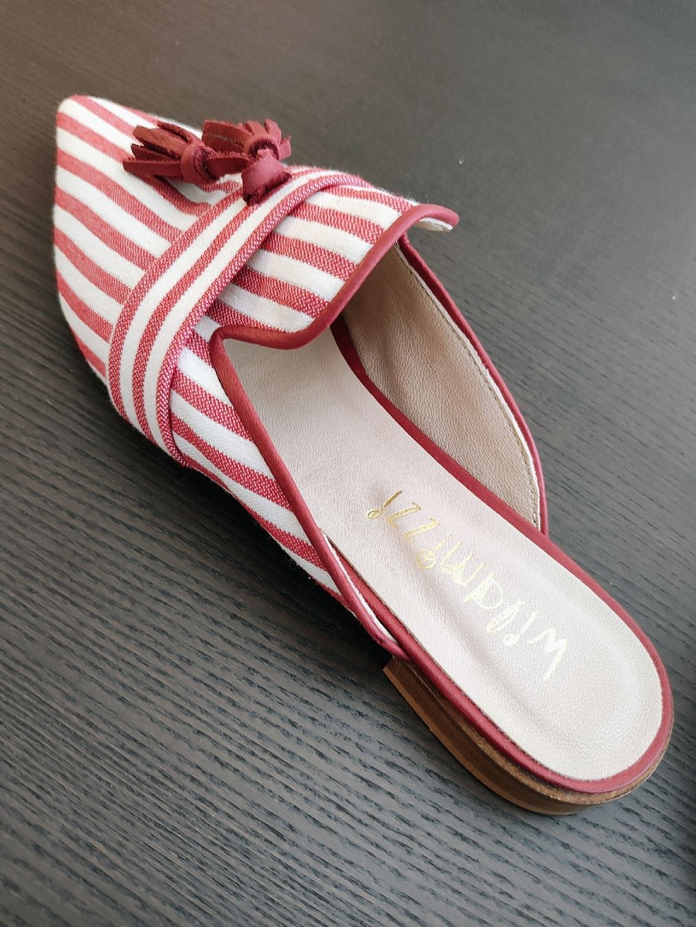 Scarpe da donna: Mules gestreift Grösse 39 (eher 38) – Usato da Pfäffikon ZH venduto da delila.bo 1