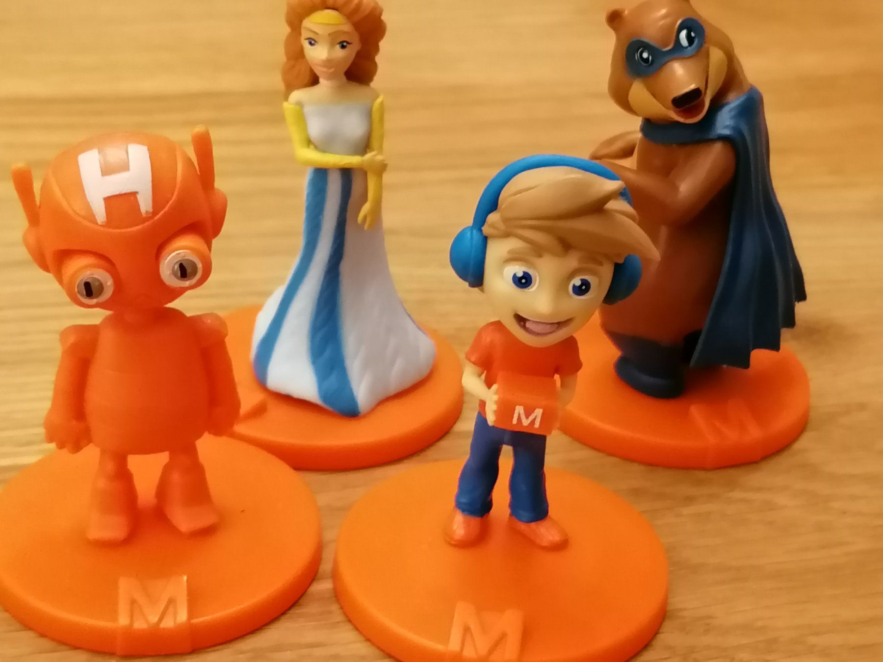 Audiolibri: Storymania Migros Figuren - 4 Stk. – Usato da Basel venduto da vintagecollector 1
