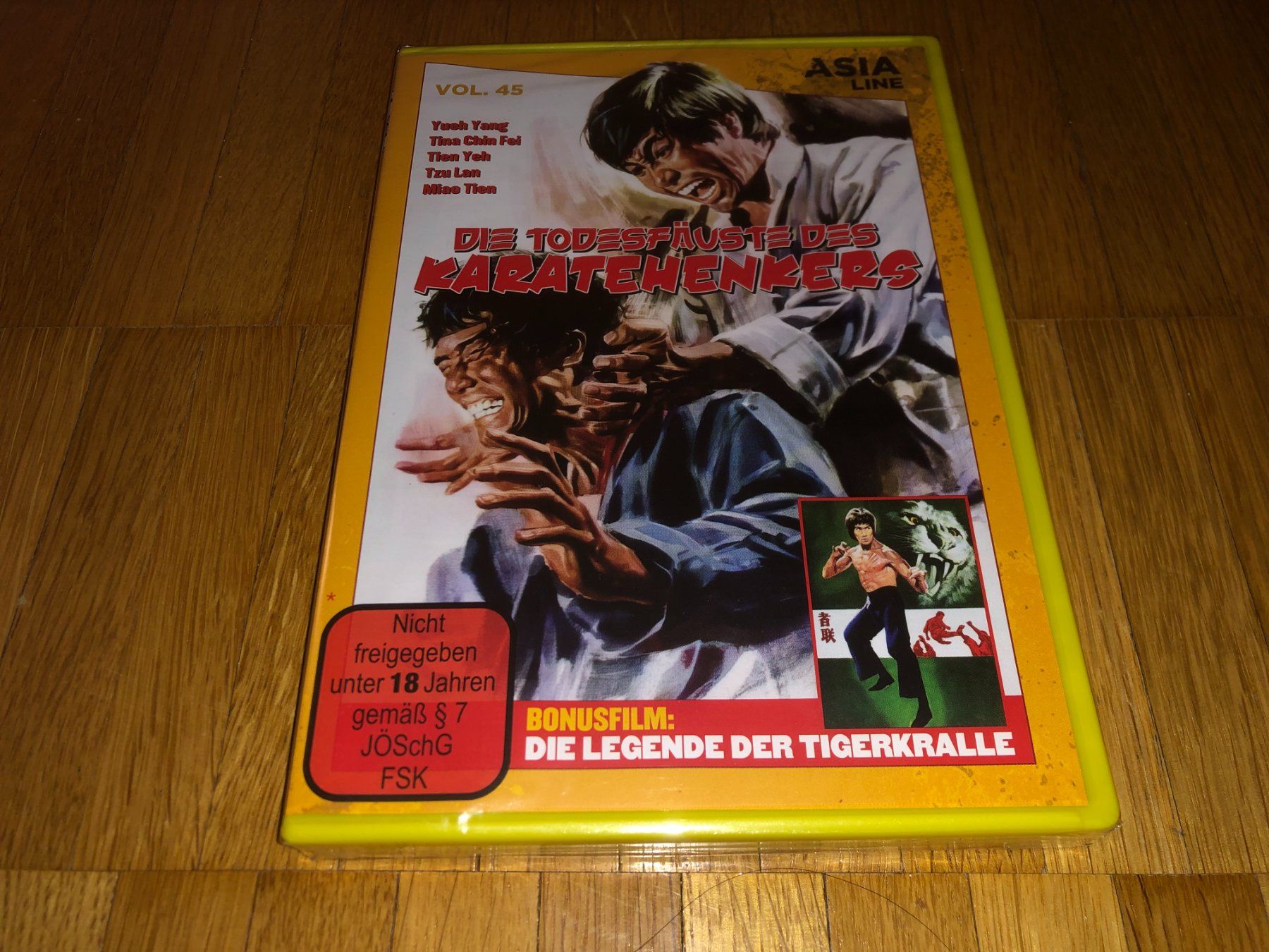 Alle DVDs: Die Todesfäuste des Karatehenkers - UNCUT – Neu und originalverpackt aus Basel von havsok