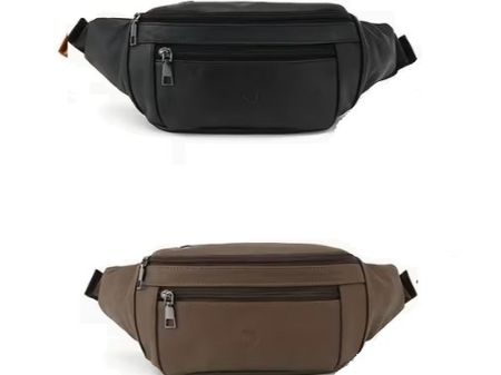 Echtleder Bauchtasche Leder Gürteltasche Umhängetasche NEU