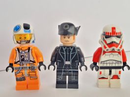3 minifigurines Lego Star Wars /3 Lego Star Wars minifiguren