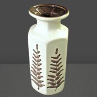 🌸 Scheurich Keramik Vase 297-22 70er West Germany Deko 🏺💫