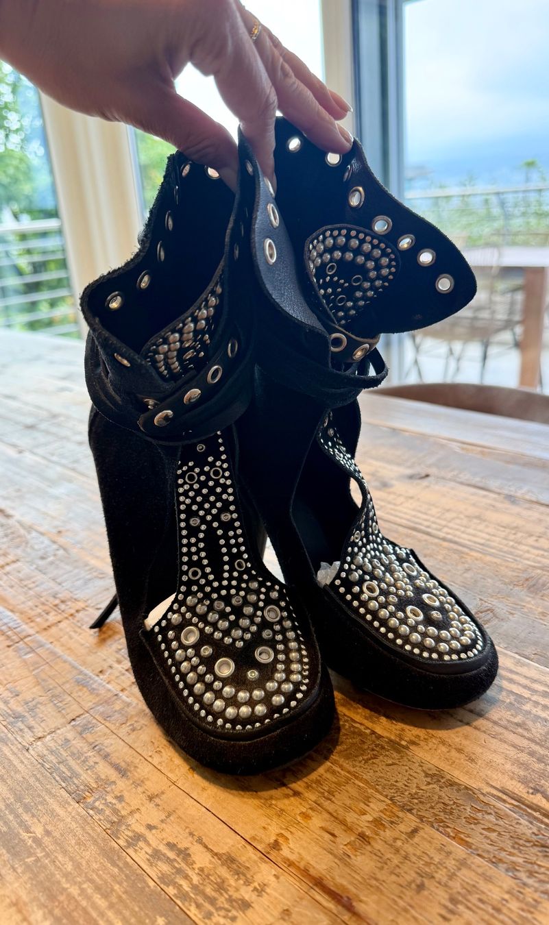 Isabel Marant Scarpe da donna: Isabel Marant Vintage Stiefletten Studs – Usato da Zollikon venduto da daria1987 2