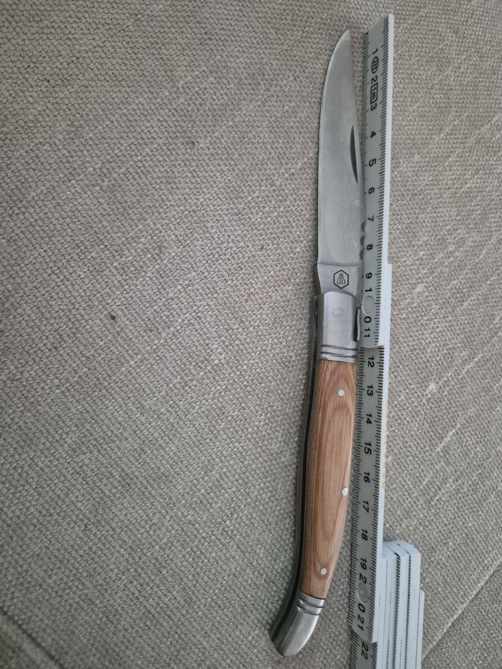Laguiole Taschenmesser: Laguiole Taschenmesser Holzgriff  – Neu (gemäss Beschreibung) aus Binningen von rom_9ls7 2