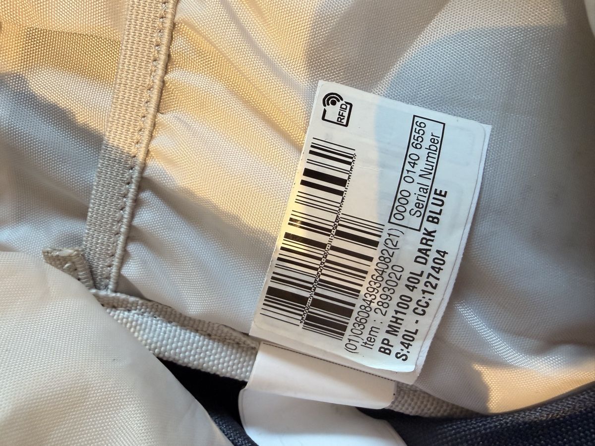 Decathlon Zaini: Quechua Rucksack 40l gebraucht – Nuovo (secondo la descrizione) da Weinfelden venduto da kap_mh5p 4