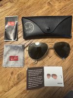 Ray-Ban Sonnenbrille Aviator L W3234 55014 3N guter Zustand