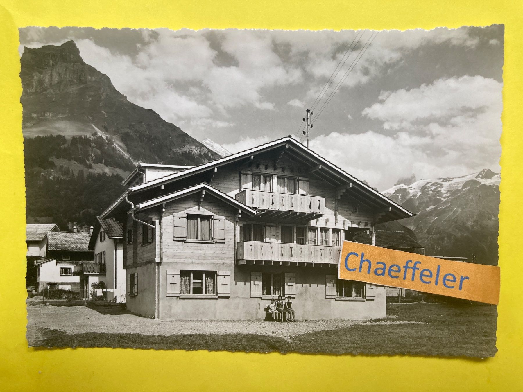 Cartoline postali: 1964 Ferienheim St. Raphael, Engelberg OW – Usato da Zürich venduto da Chaeffeler