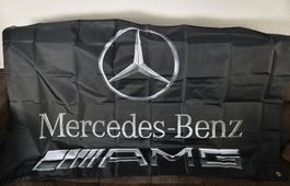 Mercedes-Benz AMG Fahne / Flagge - Neu