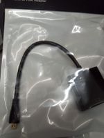 microHDMI zu VGA Adapterkabel Schwarz