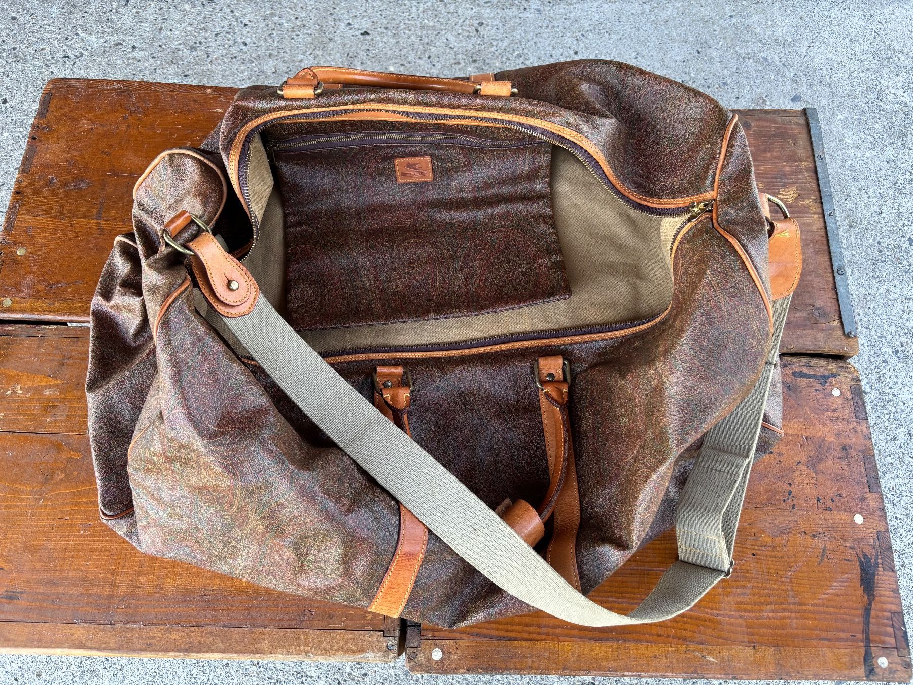 Etro Borse: schöne Vintage Etro Weekender Tasche – Usato da Feldbach venduto da Olive1 6