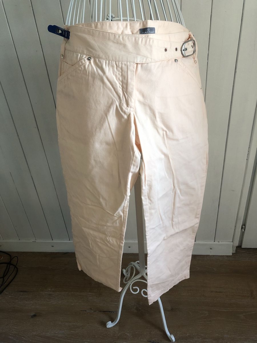 Nafnaf Pantaloni: Pantalon rose clair NafNaf 38 – Usato da Cuarnens venduto da Sandrine0110