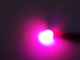 LED SMD 0603 verkabelt, pink 12V