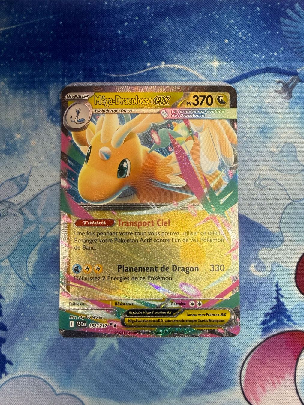 Pokémon Carte collezionabili: Méga-Dracolosse EX - ASC 152 FR – Nuovo (secondo la descrizione) da Courgenay venduto da ScamBoxOff