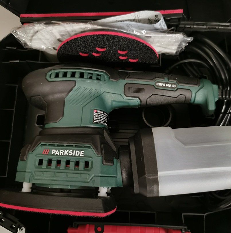 Parkside Smerigliatrici & Lucidatrici: 3-in-1 Multifunktionsschleifer PMFS 200 C3 von Parkside – Usato da Wilen b. Wollerau venduto da morethanmusic 1