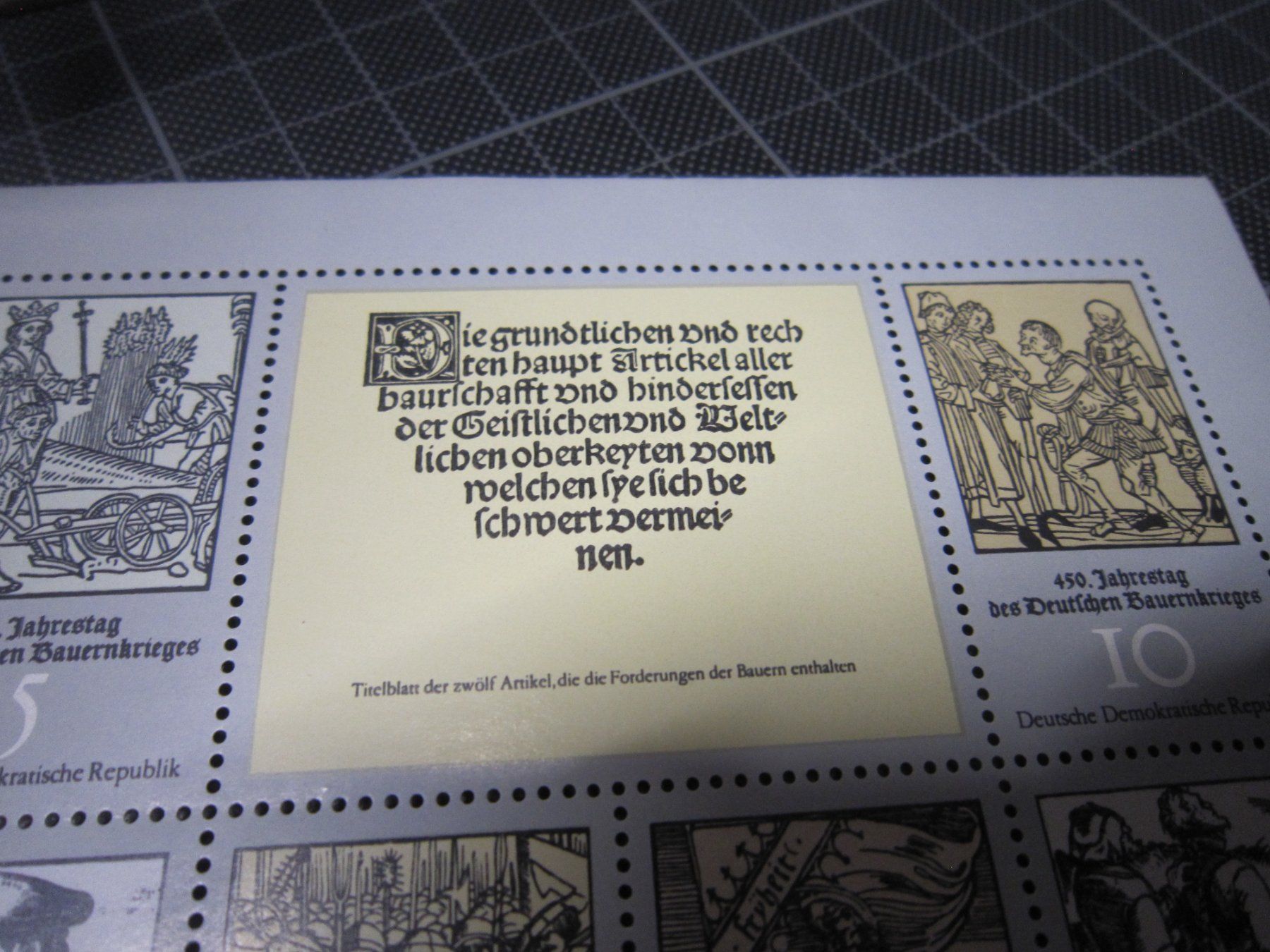 Tous les timbres: DDR schöner Block – D'occasion à Giubiasco par sal_9j6w 1