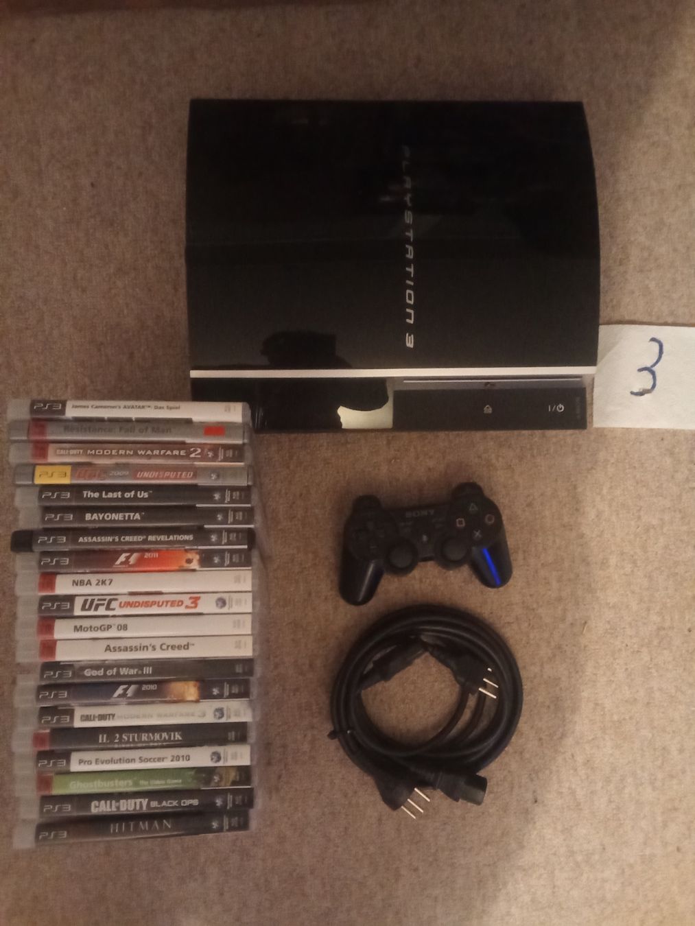 Sony Konsolen: Playstation 3 Konsole mit 20 Games – Gebraucht aus Turbenthal von fatalbeauty