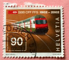 Nr.1048 GESTEMPELT 2002 IC 200-Doppelstockwagen   