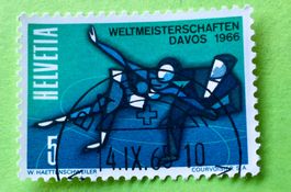 Nr.438 mit Stempel Sondermarken zum UIT-Kongress Basel  ﻿  