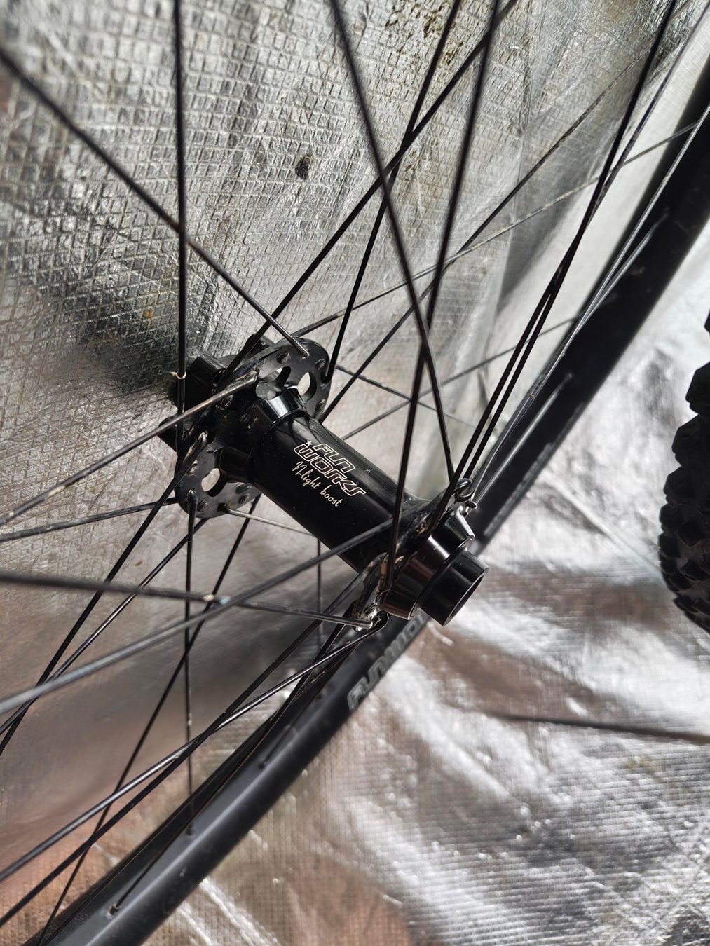 Pezzi di ricambio: Laufradsatz: FunWorks Trail Ride 35, Boost, 27.5 – Usato da Luzern venduto da bdiener 1