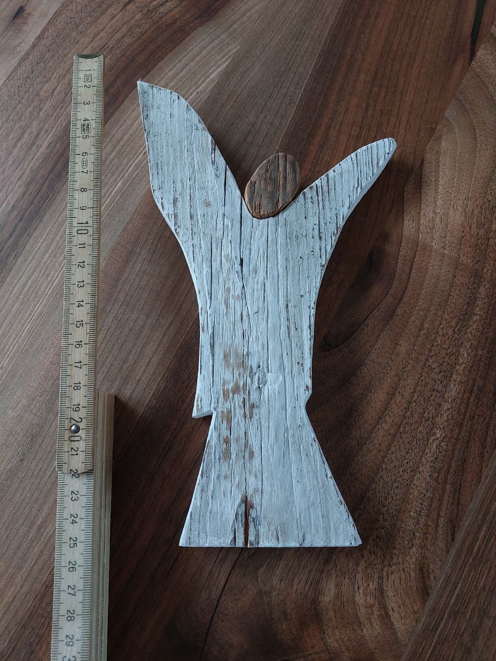 Figuren: schlichter Engel aus Altholz – Gebraucht aus Glarus von novale2 2
