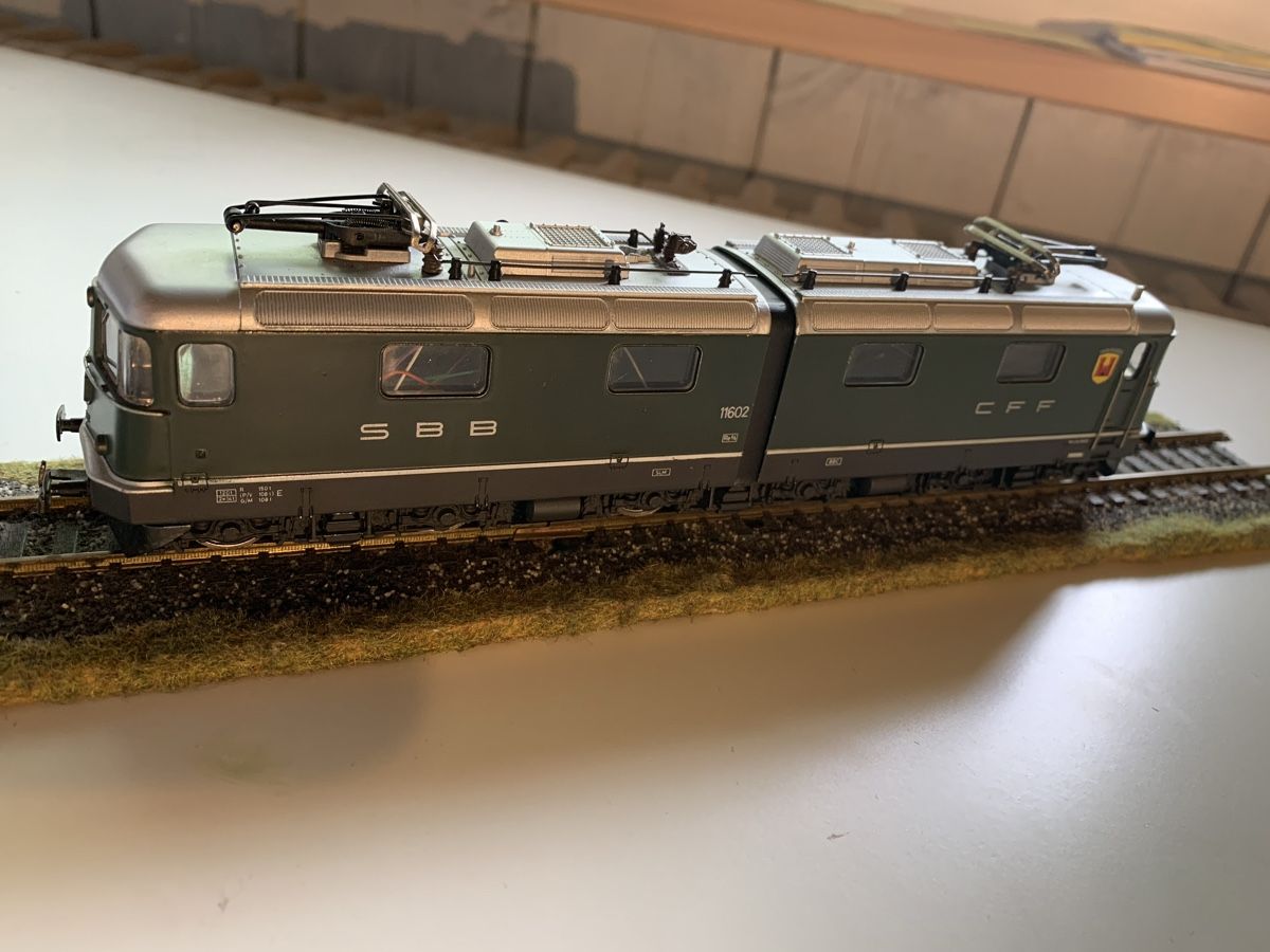 Hag Modellini di ferrovie: HAG Re 6/6 11602, 2. Version, mit Decoder ,Nr.H30 – Usato da Winden venduto da EmilNeu 7