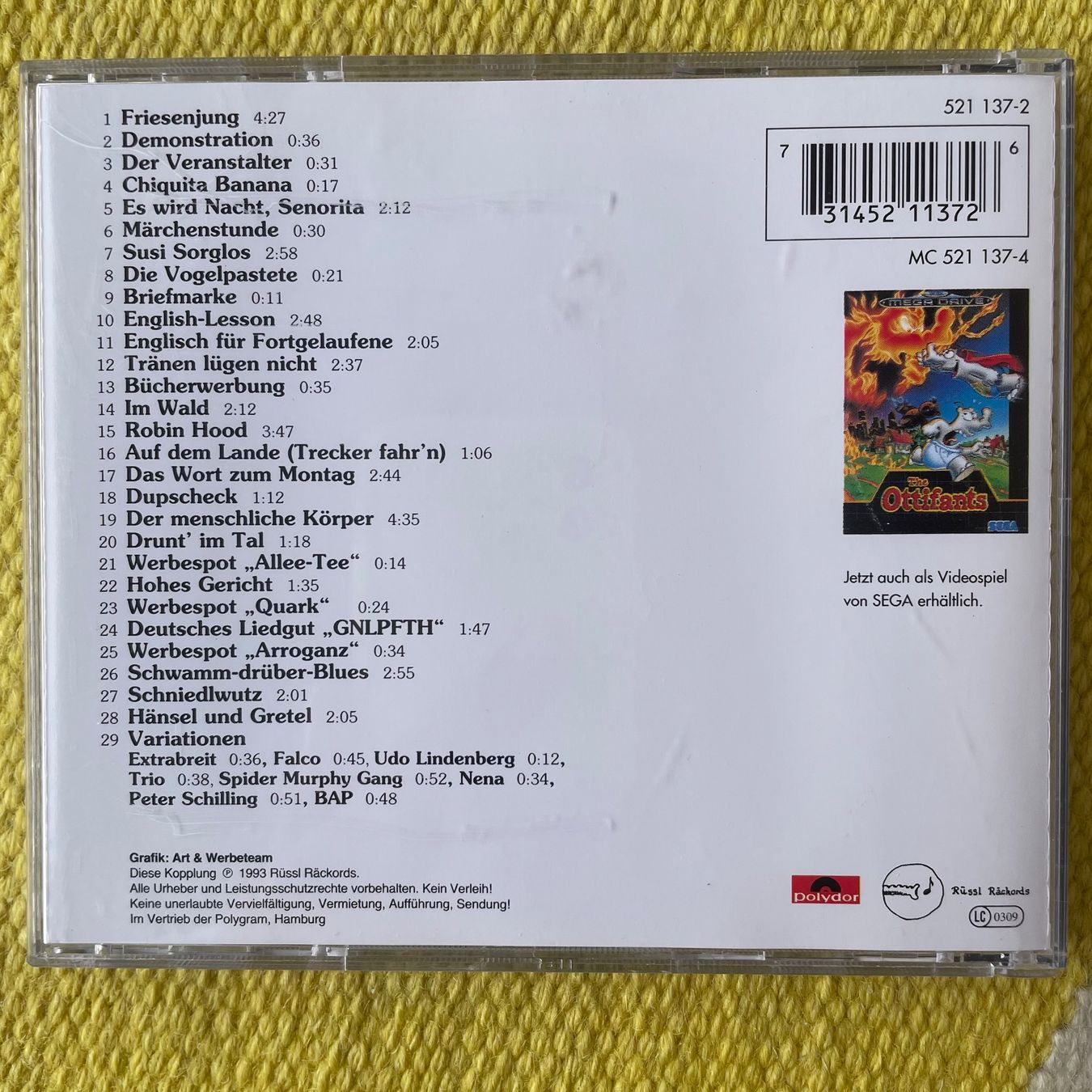 CDs: OTTO-DAS ALLERBESTE – Gebraucht aus Rorschacherberg von CD-Roli 1