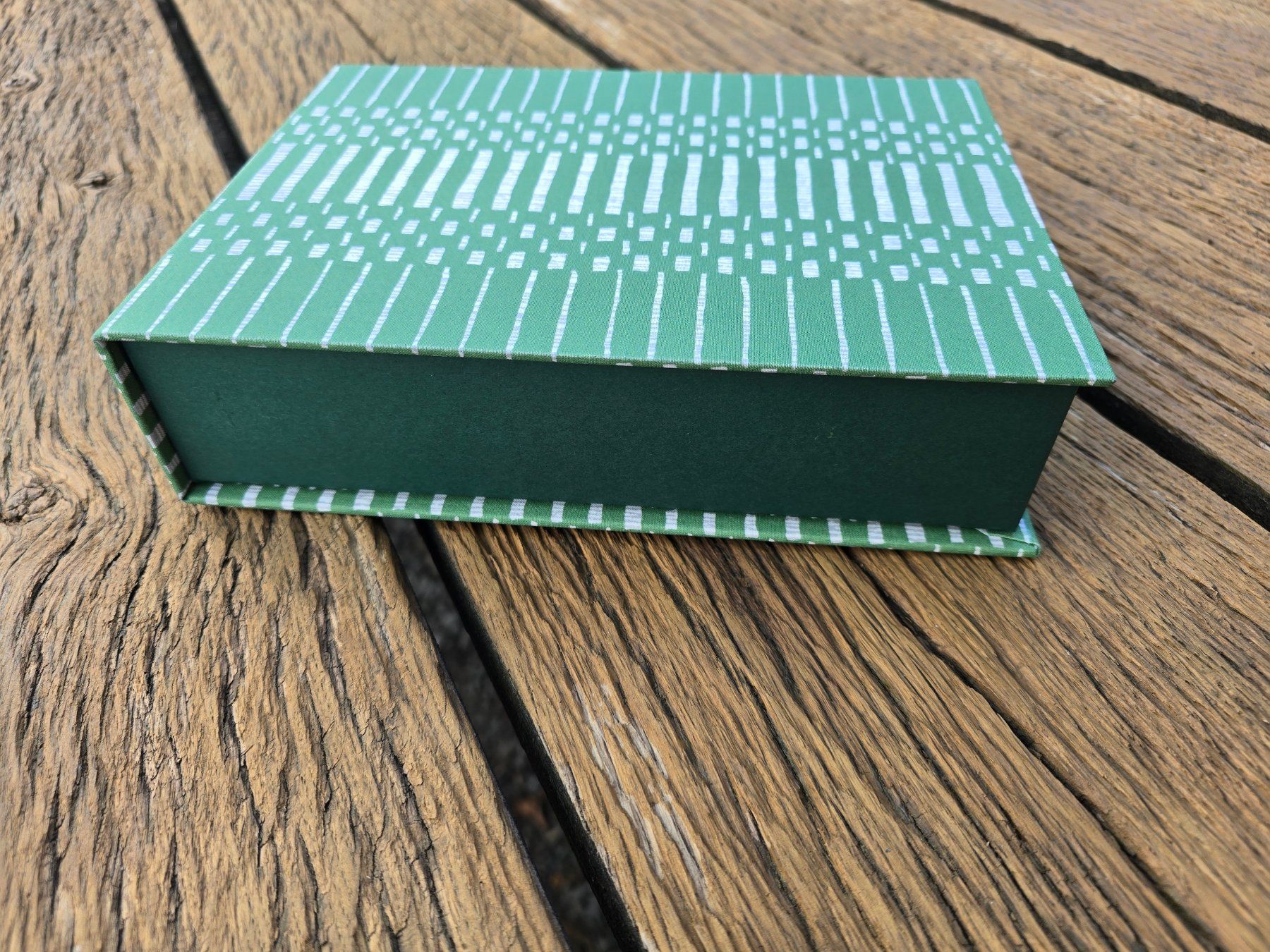 Schmuckkästen: Büro: Bookbinders Box A5 grün – Neu (gemäss Beschreibung) aus Romanshorn von Rachacha 1