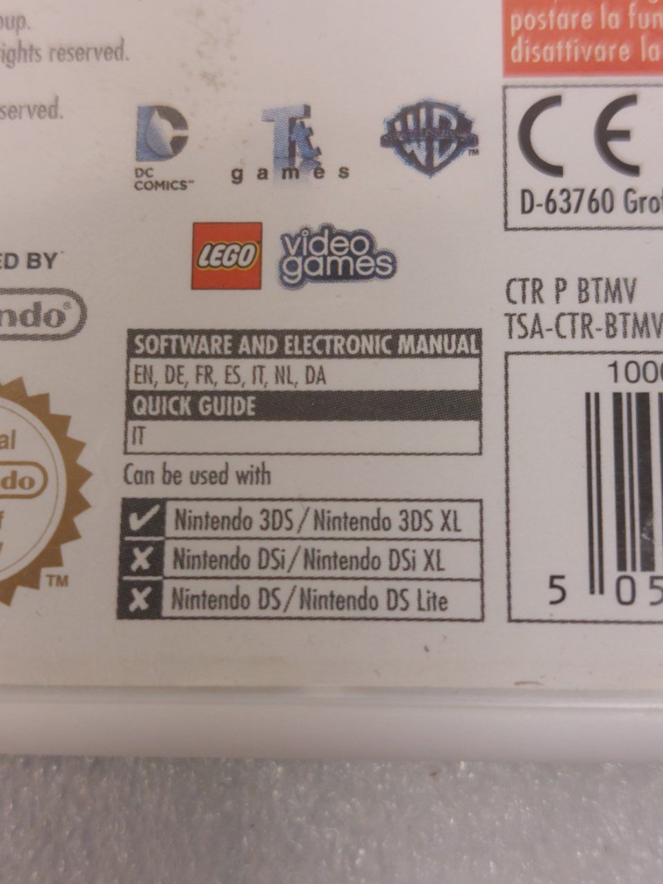 Nintendo Giochi: LEGO Batman 3 - Gotham e Oltre - 3DS – Usato da Pambio Noranco venduto da Pol69 2