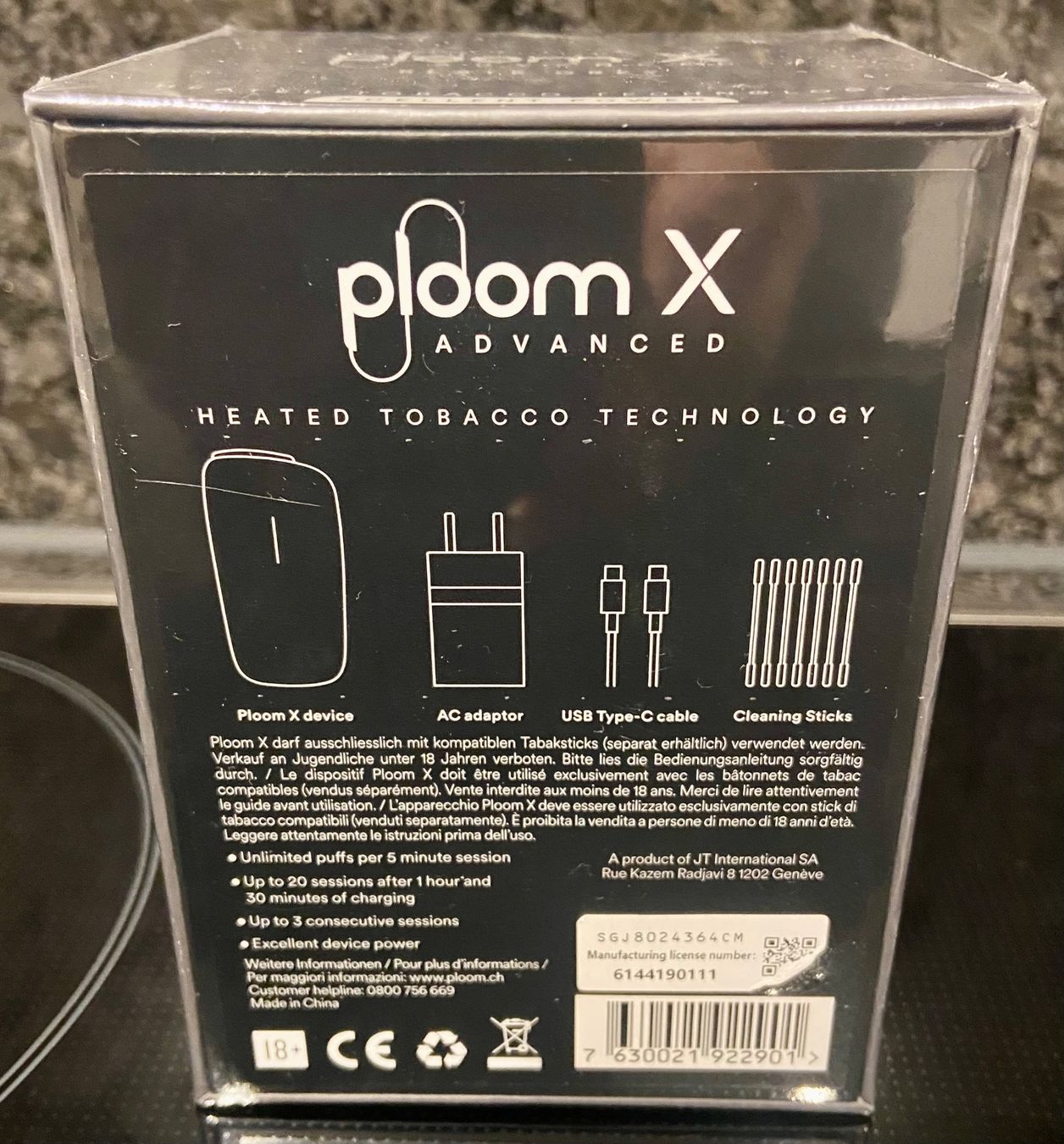 Altri Prodotti per fumatori: ploom X advanced - Slate Grey – Nuovo e nell'imballaggio originale da Bassersdorf venduto da geronjmo 2