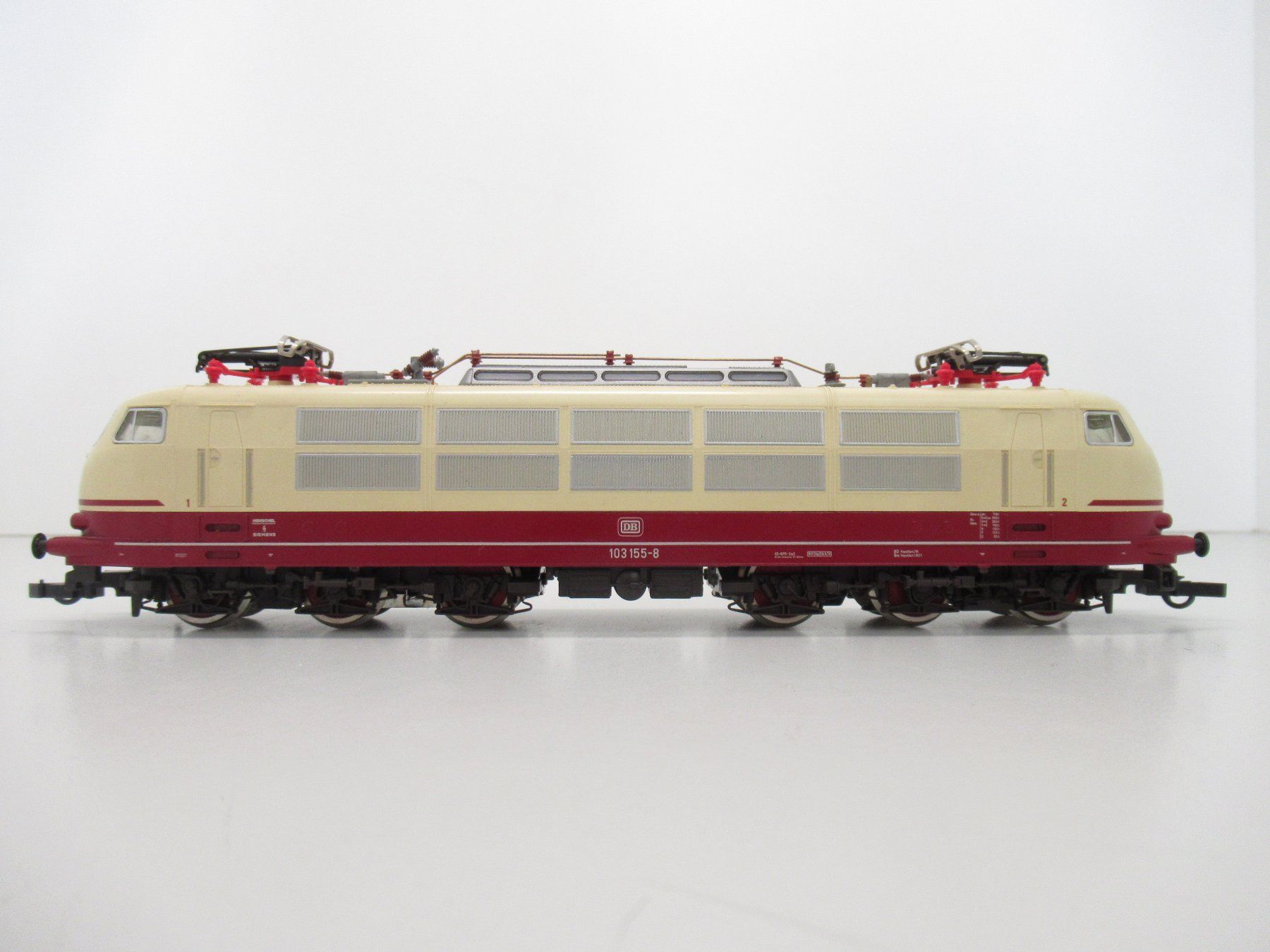 Fleischmann 4376 E-Lok BR103 DB Ohne OVP DC GS Analog H0 (Gebraucht) in ...