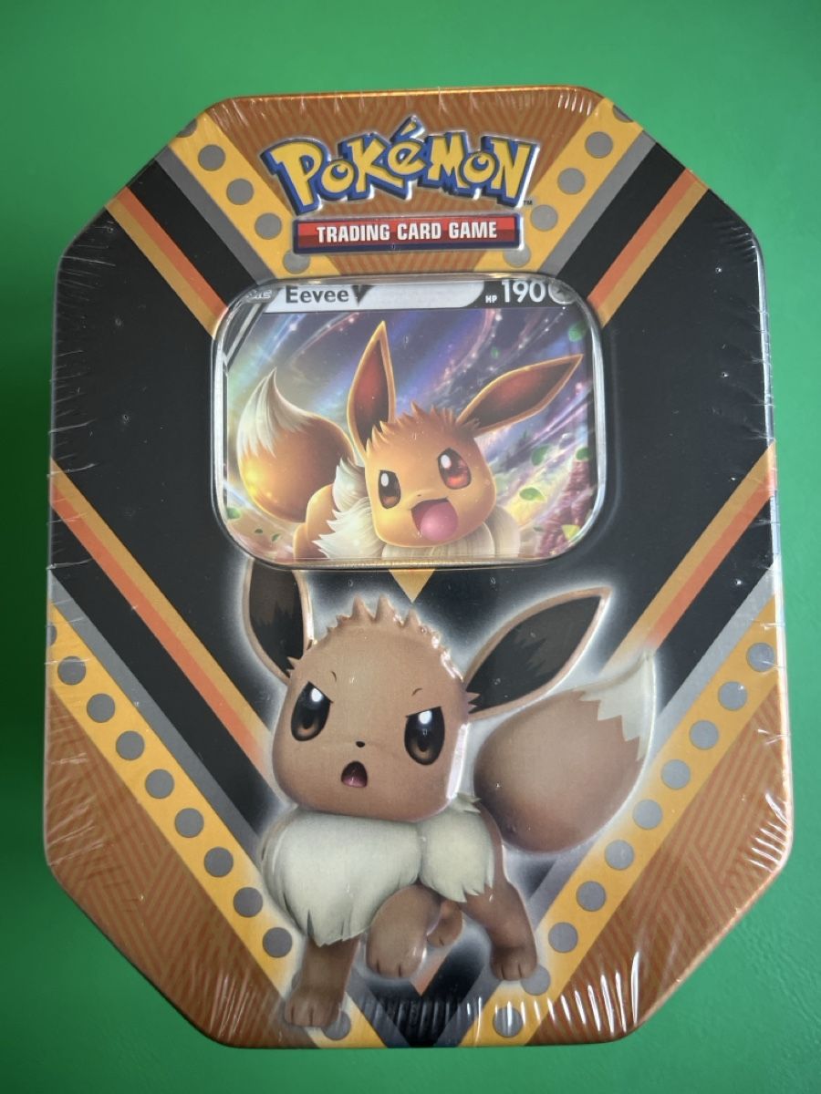 Pokémon Carte collezionabili: Pokemon Eevee/ Evoli V Power Tin Box EN – Nuovo e nell'imballaggio originale da Lommiswil venduto da diti_89