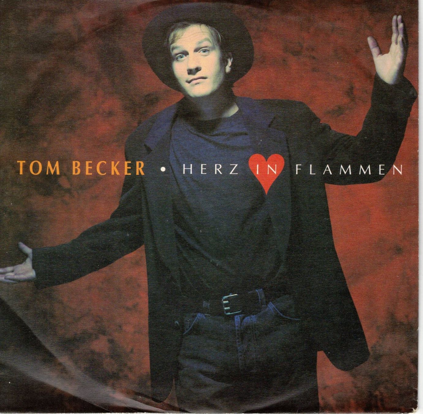 Dischi in vinile: Single7  Tom Becker  -- Herz in Flammen – Usato da Rheinau venduto da thealbum