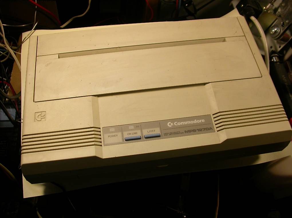 Commodore Stampanti: Drucker Commodore Tintenstrahl MPS1270A – Difettoso da Hinterkappelen venduto da atomschnee