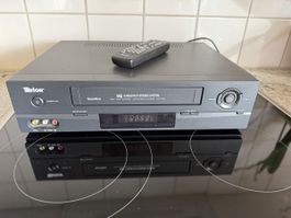 Tevion VCR VHS 6-Head Hi-Fi Stereo System mit Fernbedienung