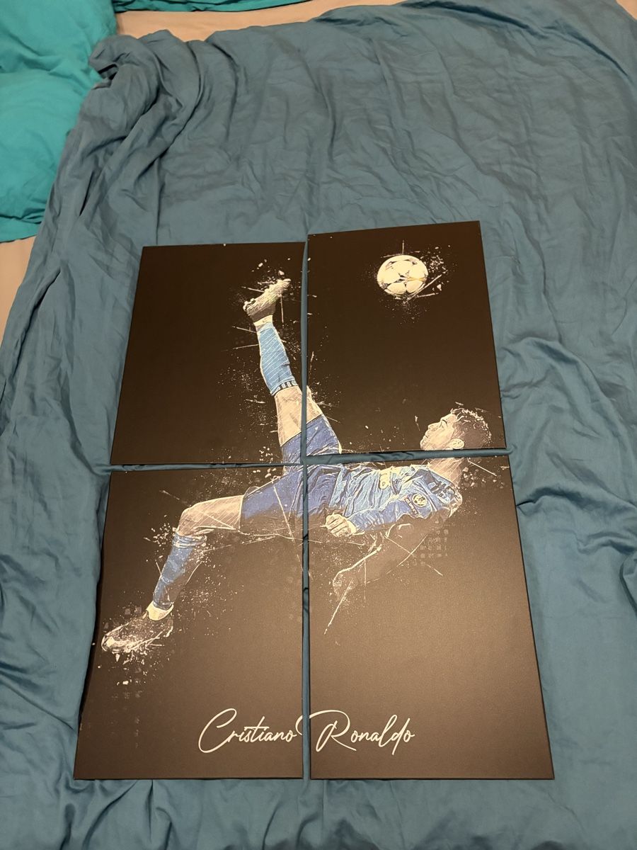 Posters & Illustrations: Displate Bilder Ronaldo – D'occasion à Widen par janick7
