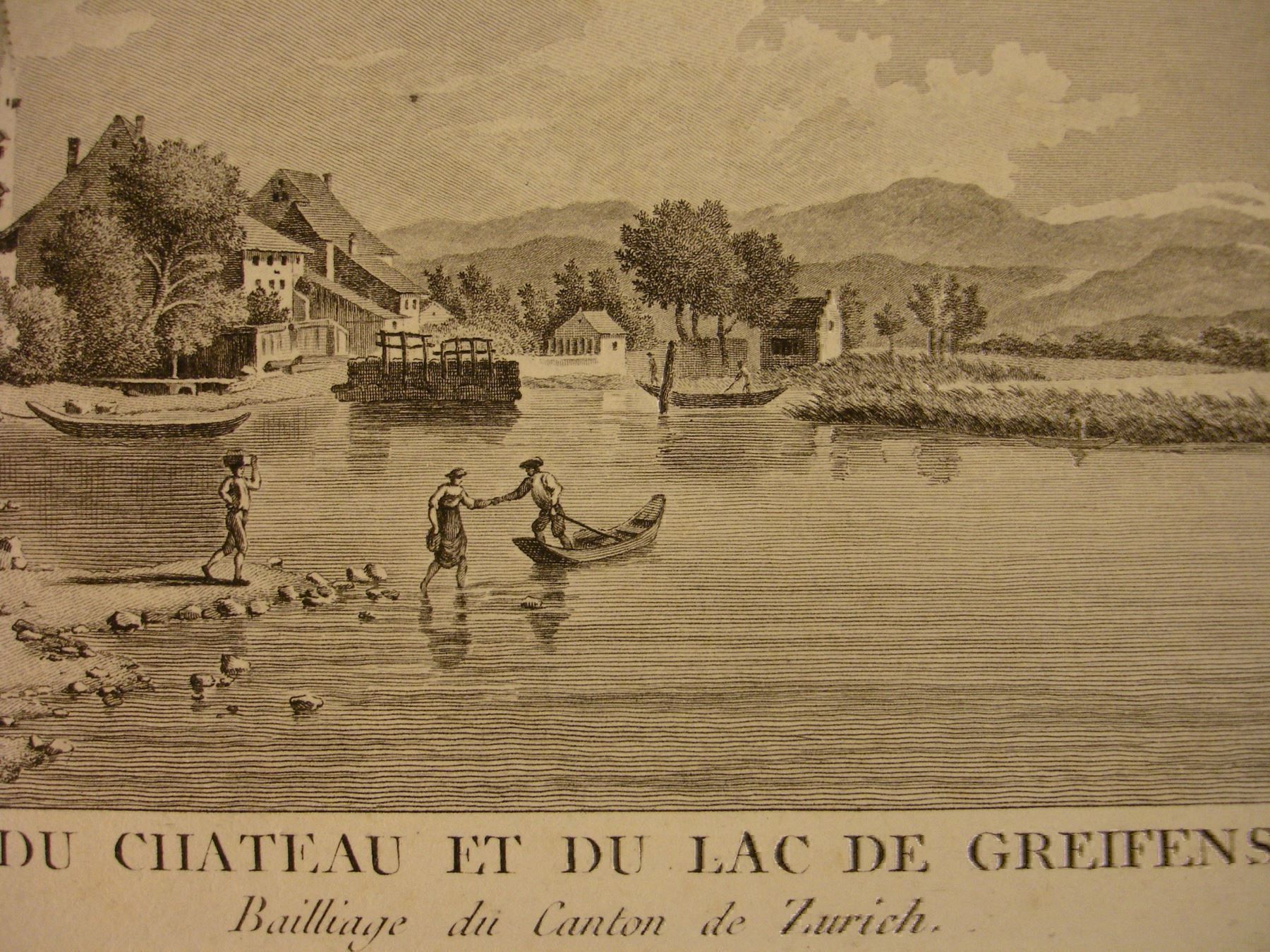 Dipinti: GREIFENSEE, KUPFERSTICH 1788 – Antico da Grüningen venduto da Kartensammler 3
