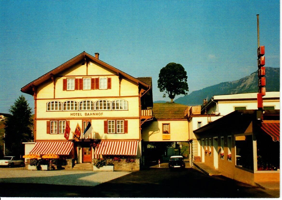 Cartoline postali: Hotel - Restaurant Bahnhof Escholzmatt – Usato da Hochdorf venduto da Ziegel-16