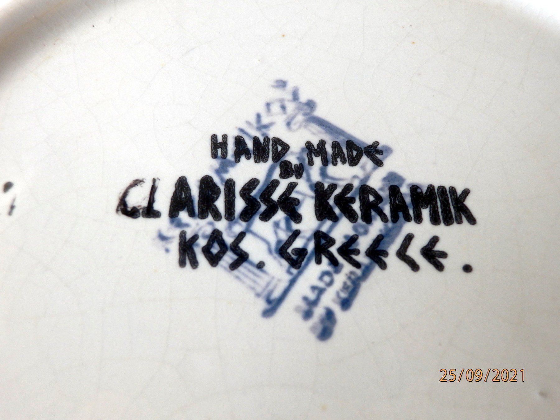 Piatti: Sammelteller, Clarisse Keramik, Kos. – Usato da Ueberstorf venduto da dinbau 3