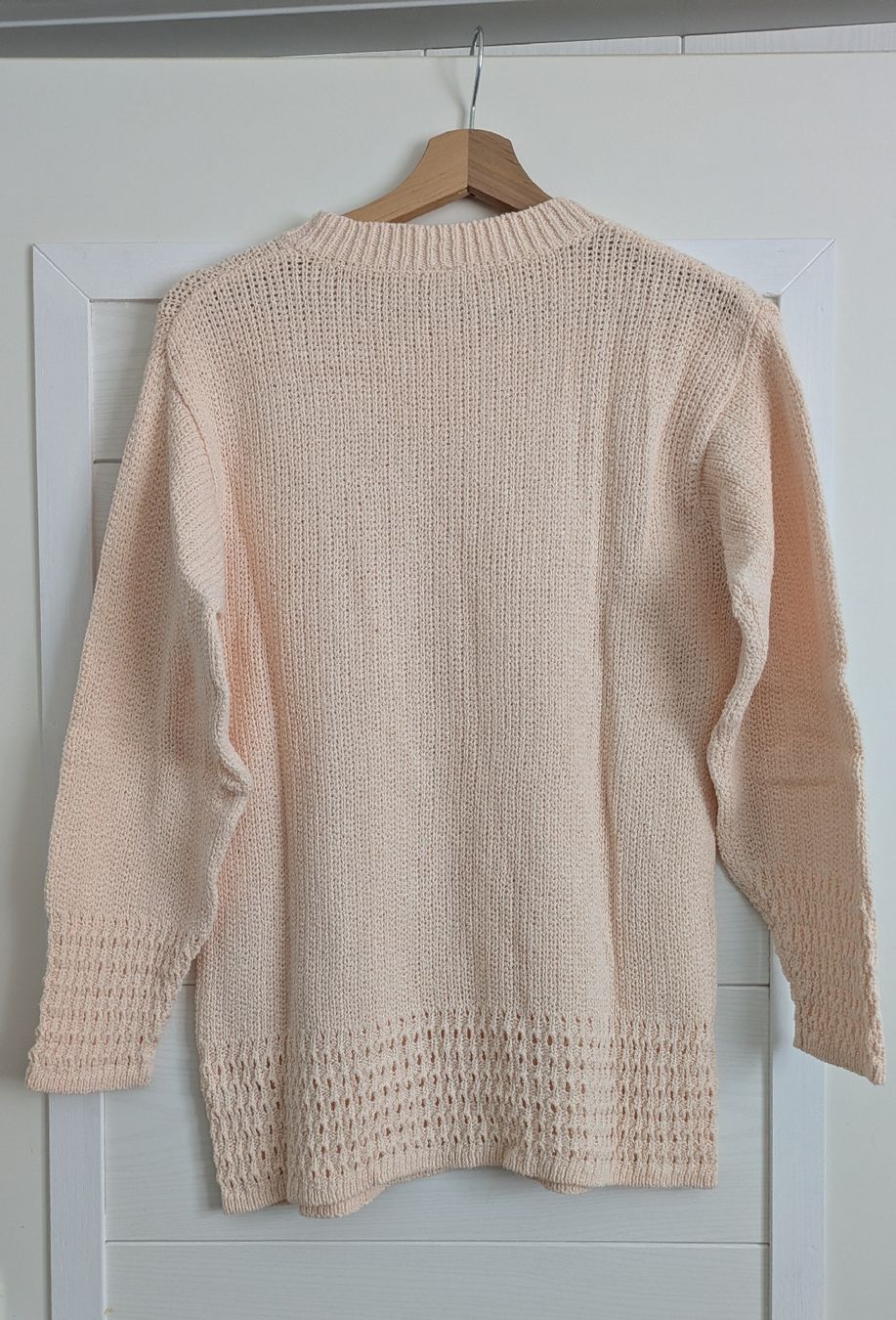 Maglioni & Felpe: Strickpullover retro pastell- lachs Gr. 38/40 – Usato da Grüningen venduto da mangaka 1