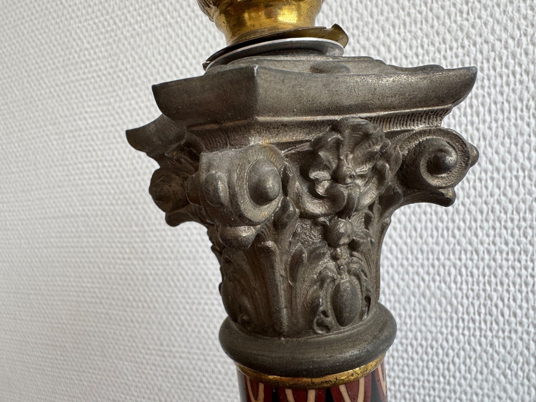 Lampen: Antiker Tischlampe Emaille – Gebraucht aus Egg b. Zürich von chantilly-lace 3
