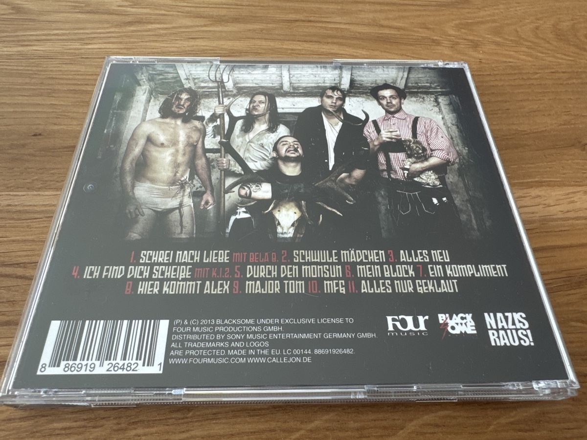 CD: Callejon- Mann spricht Deutsch CD Album – Usato da Muhen venduto da Kusi_ 1