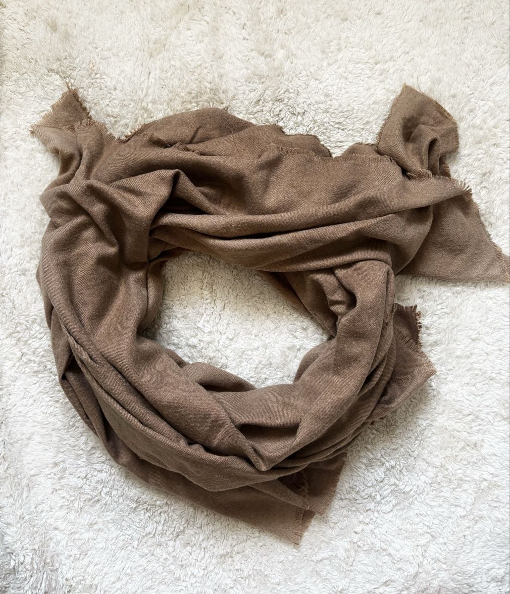 Zara Foulards, Tücher & Schals: Sandfarbener Zara Schal – Gebraucht aus Uster von chi_5phs
