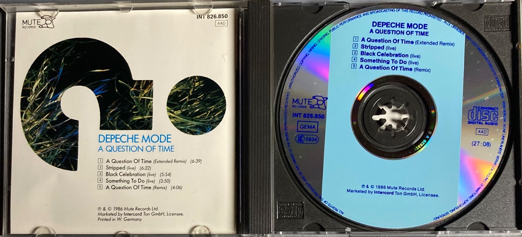 Dischi in vinile: DEPECHE MODE - A QUESTION OF TIME – Usato da Poliez-Pittet venduto da Newtown-Records 2