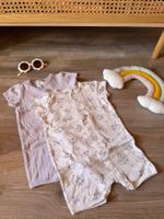 H&M BABY 💜🌸 2x barboteuse combinaison 74