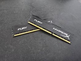 Kingston HyperX Fury DDR3-1600 16GB Kit (2x 8GB) CL10 Black