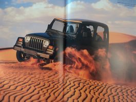 Prospekt Jeep Wrangler 1998