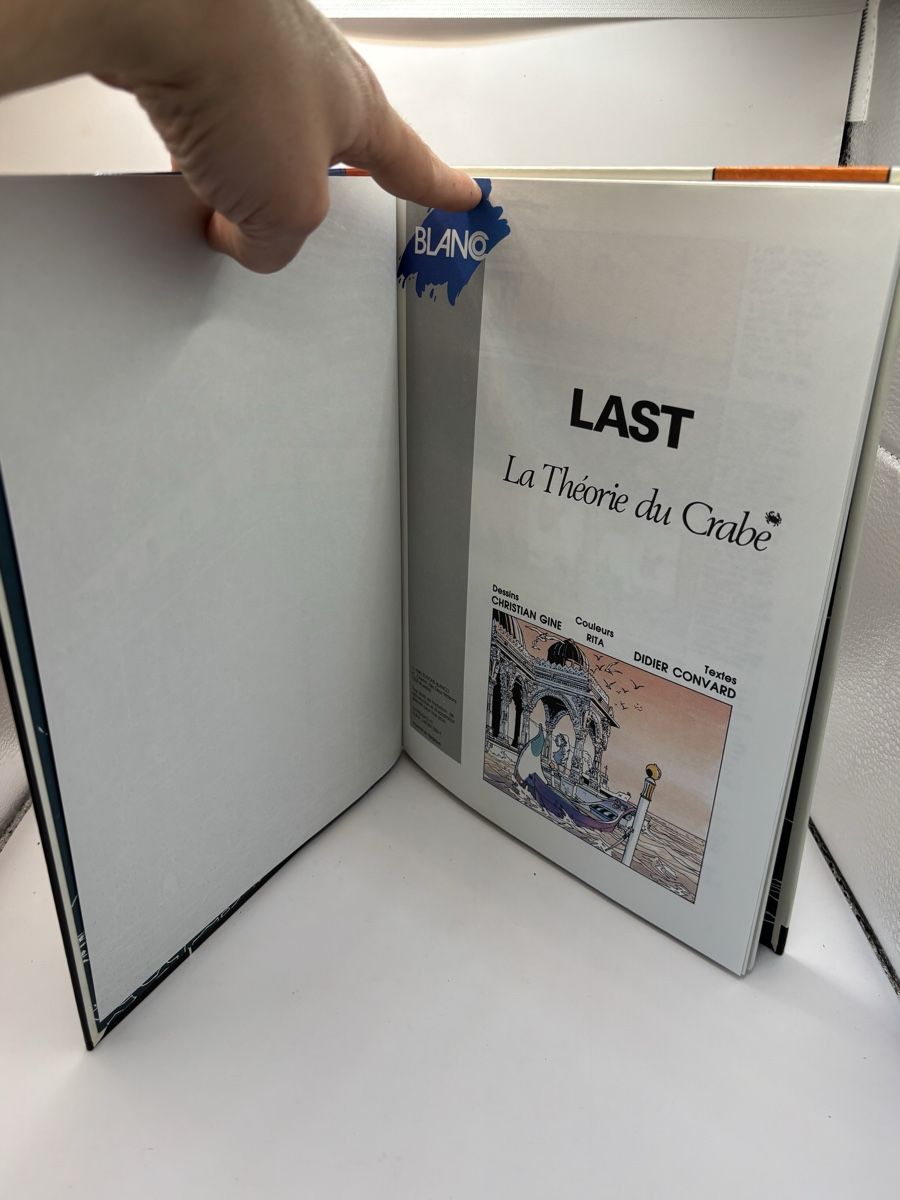 Comics: BD LAST - La Théorie du Crabe - Tome 1 – Gebraucht aus Genève von sho_67qj 5