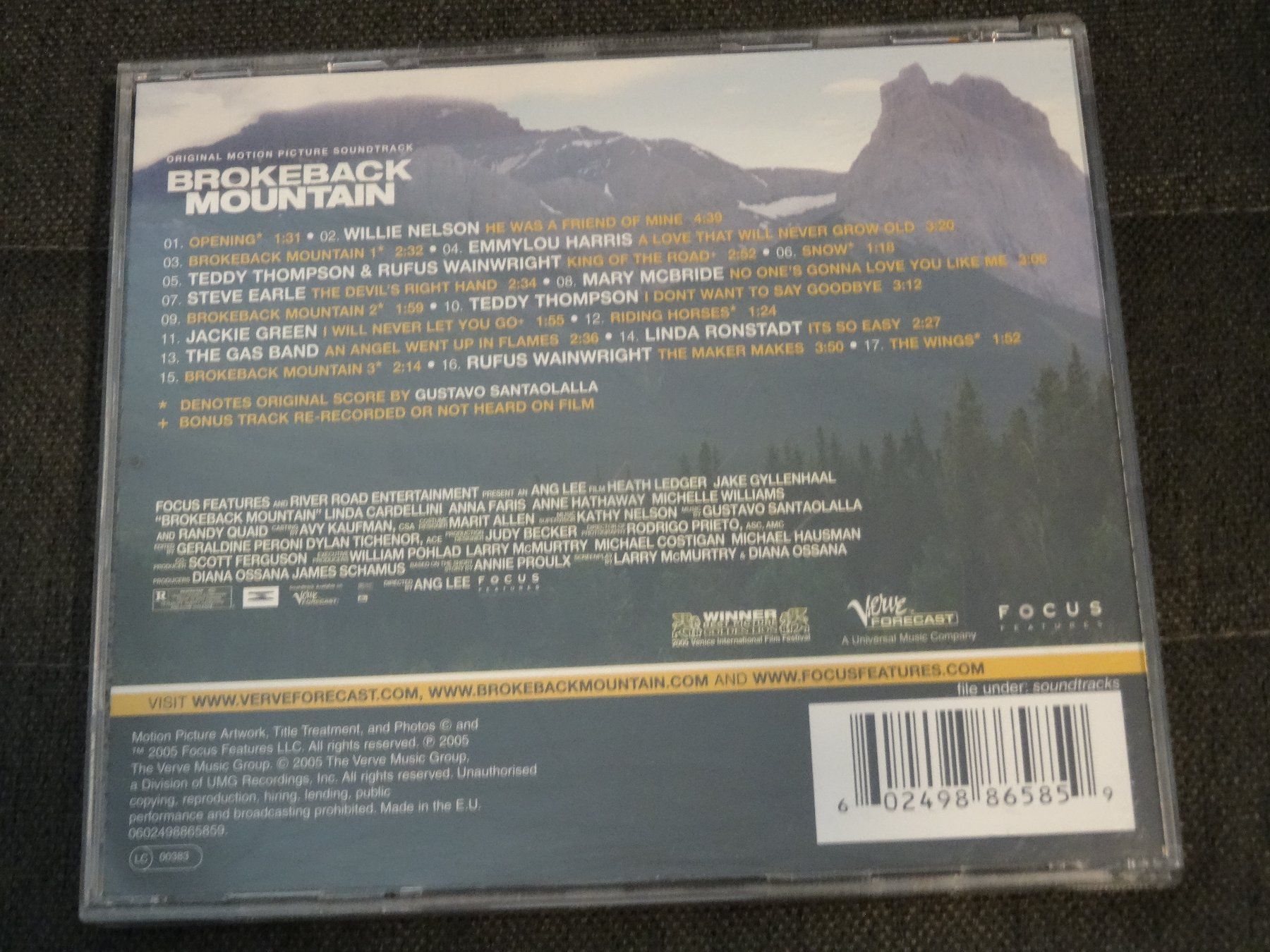 CD: Brokeback Mountain Soundtrack CD – Usato da Olten venduto da Disc-Ausverkauf 1