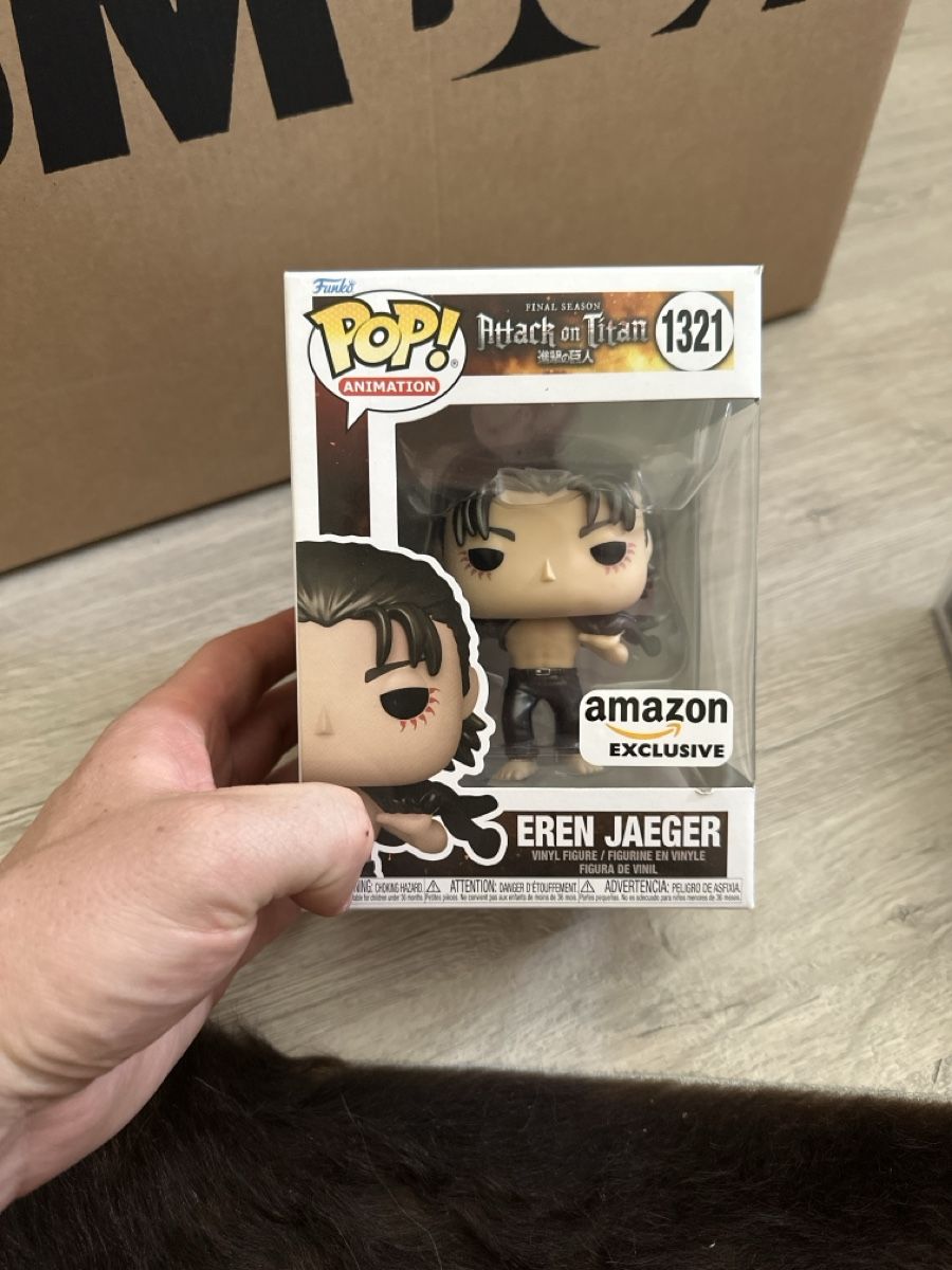 Funko Figurines: Funko POP - EREN JAEGER - EXCLU AMAZONE – Neuf (Voir description) à Boudevilliers par Voirino